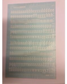 Letraset White 1584W 72pt. Franklin Gothic Extra Condensed A.T.F