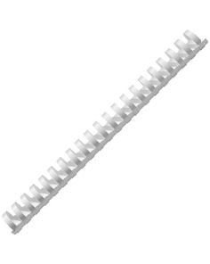 34 x Rexel Plastic Binding Comb 21 ring A4 20mm White