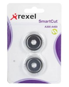 Rexel SmartCut 2101983 Straight Blades for A300 / A400, Pack of 2