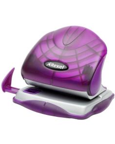 Rexel 2 Hole Punch, S215P, Translucent Purple