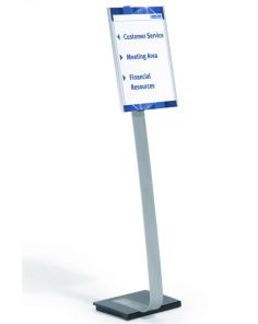 Durable Crystal Sign Stand A3