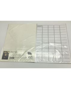 Clear Laser Labels, 65 Per A4 Sheet, Pack of 325 Labels (L7651)