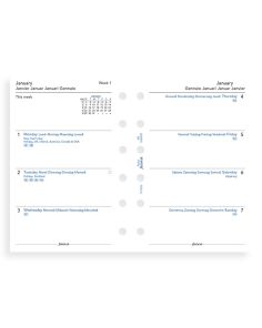 Filofax Pocket Diary Refills