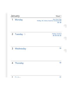 Filofax Personal Diary Refills