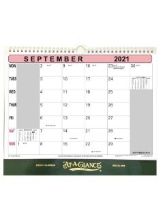 At-a-Glance Wall Flipover Month Per Page Memo Calendar 2021