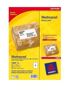 Avery Weatherproof Shipping Labels