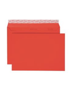 Elco Bright Red Envelopes, C5 (229 x 162mm), Peel & Seal,  Pack of 25