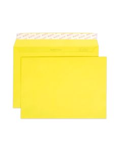 Elco Bright Yellow Envelopes, C5 (229 x 162mm),  Peel & Seal, Pack of 25