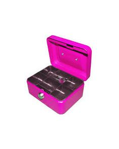 Cash Box, 6 inch, 150 x 120 x 70mm, Pink