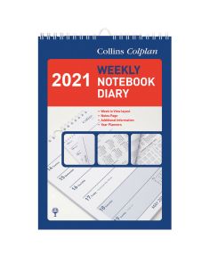 Collins Weekly Notebook Diary 2022