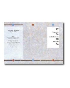 Decadry All Purpose Paper Frames & Borders / 3 Fold Event Cards / Business Cards - Nara