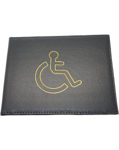 Disabled Badge and Timer Wallet, 145mm x 180mm, Black