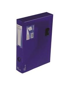 Snopake DocBox, 35mm Capacity, A4, Electra Blue / Purple 