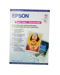 Epson A3 Matte Paper, 167gsm, Pack of 50