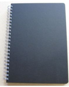 Seawhite Spiral Bound Sketch Book, A4 Portrait, 50 Leaves, Black Cover