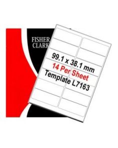 Fisher Clark Laser Labels