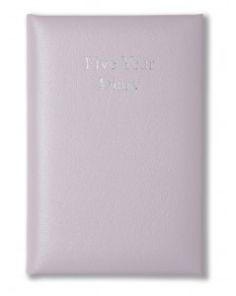 Tuscana Grain Leather Five Year Diary