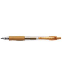 Pilot G2 Metallic Retractable Gel Ink Rollerball Pen 0.7mm Gold