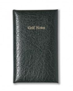 Montana Grain Leather Golf Notebook