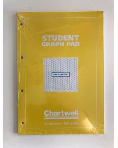 Chartwell Isometric Pad A4, Yellow Cover, 70gsm