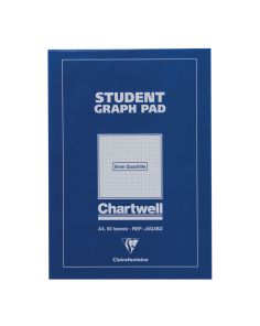 Chartwell Quadrille Pad A4, 5mm, Blue Cover