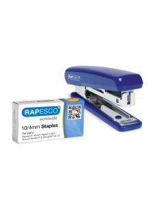 Rapesco Pocket Stapler, Blue including 1,000 staples