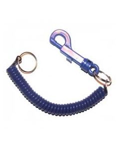 Spiral Expandable Key Ring, Purple