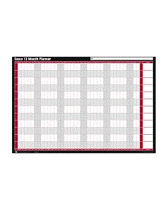 Sasco Perpetual 12-Month Planner