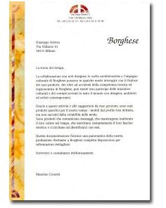 Decadry All Purpose Paper / 3 Fold Copy Card - Borghese