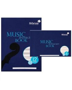 Silvine Music Manuscript Books