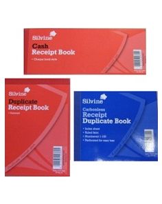 Silvine Receipt Books