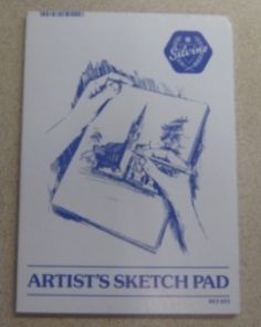 Silvine Artist's A5 Sketch Pad 