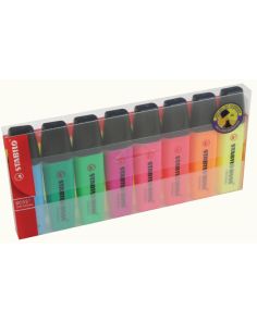 Stabilo Boss Highlighter Pens, Assorted Pack of 8