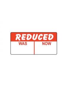 Windmill Sale Labels Was / Now, 25mm x 50mm, Permanent, Pack of 500