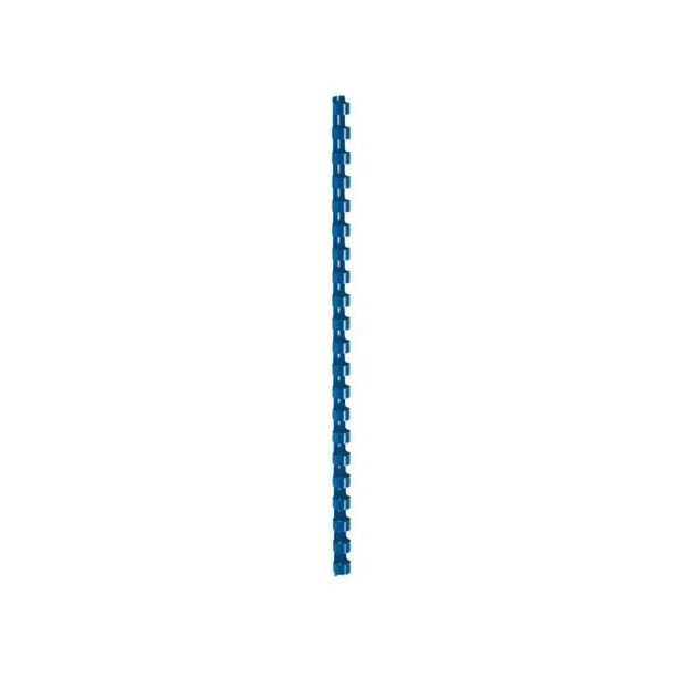 Rexel Plastic Binding Comb 9.5mm Blue Pack of 10