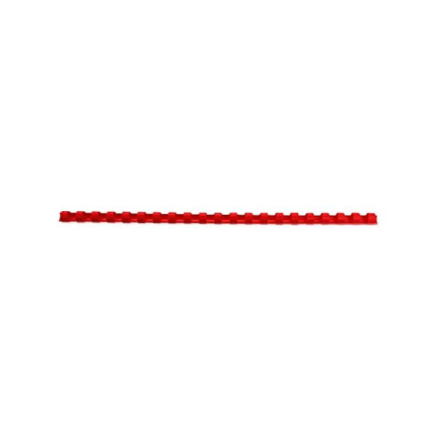 GBC Plastic Binding Comb 10mm Red Pack of 75