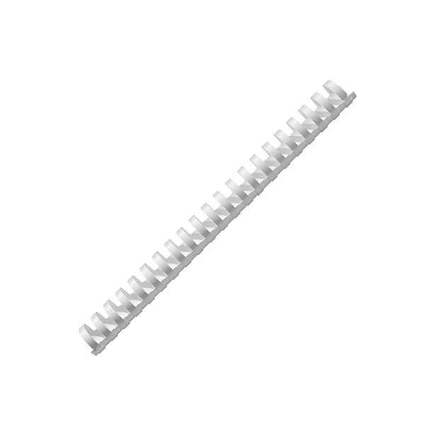 7 x Rexel Plastic Binding Comb 21 ring A4 20mm White