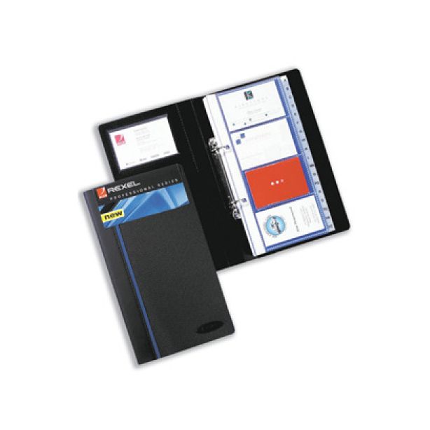 Rexel Professional Business Card Book