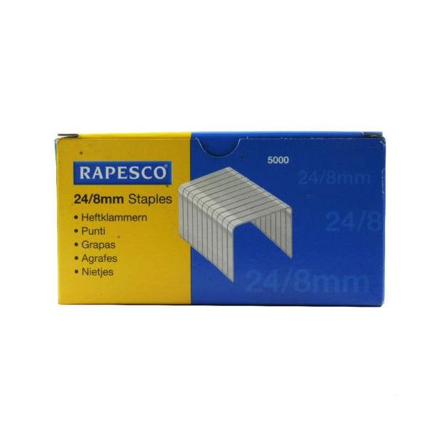 Rapesco 24/8 Staples Pack of 5000 S24807Z3