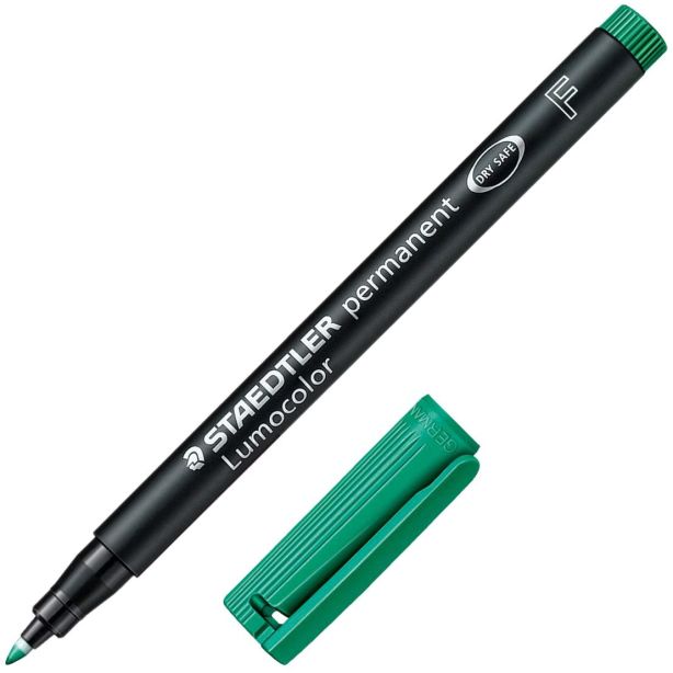 Staedtler Lumocolor Fine Permanent Green, 318-5