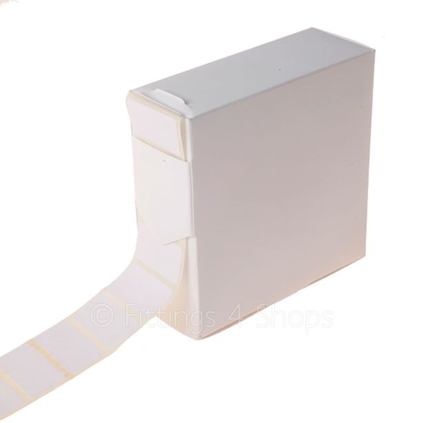 Windmill White Self Adhesive Labels, Removable, 22 x 16mm, Pack of 1000 