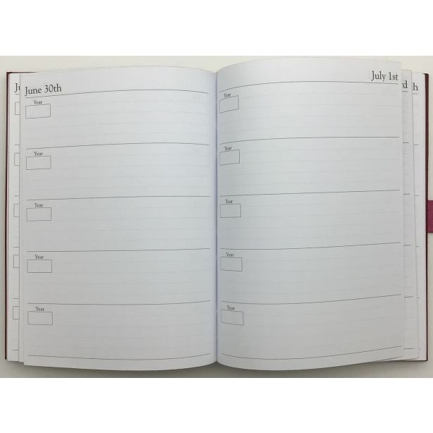 Dataday Classic Five Year Diary