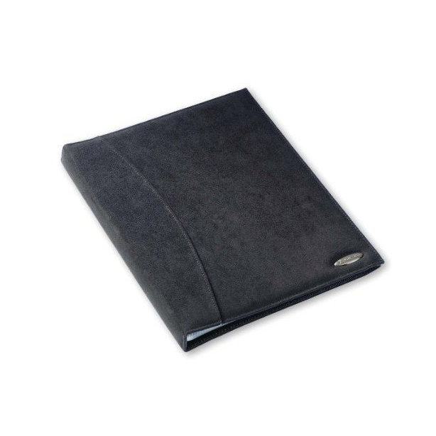 Rexel Soft Touch Suede 36 Pocket A4 Display Book Black