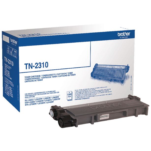 Brother TN2310 Black Toner Cartridge Standard Yield