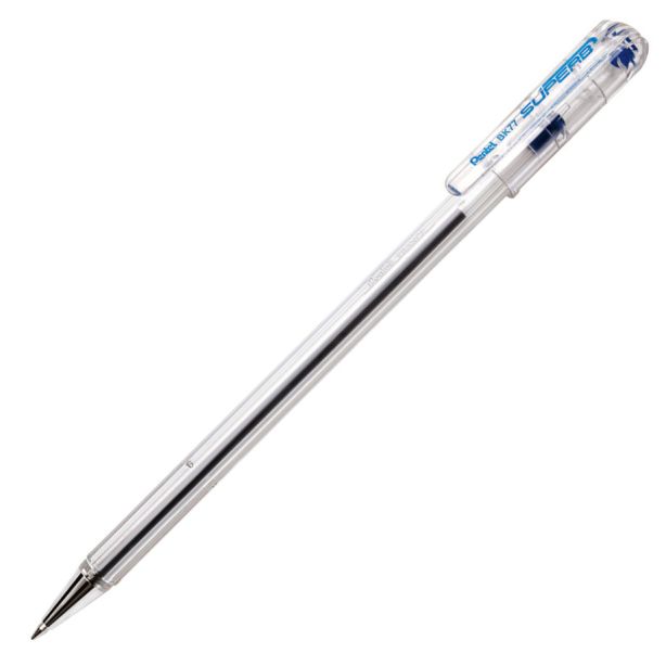 Pentel Superb BK77 Ballpoint Pen 0.7mm Fine Blue