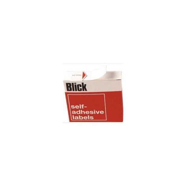 Blick Labels in Dispenser 13mm diameter White Pack of 2800