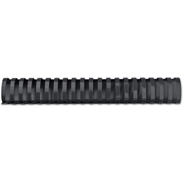 25 x GBC Plastic Binding Comb 21 ring A4 45mm Black