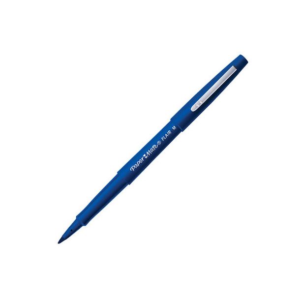 PaperMate Flair Felt Tip Pen Medium Point Blue