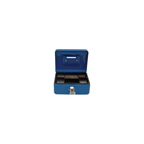 Cash Box, 6 inch, 150 x 120 x 70mm, Blue