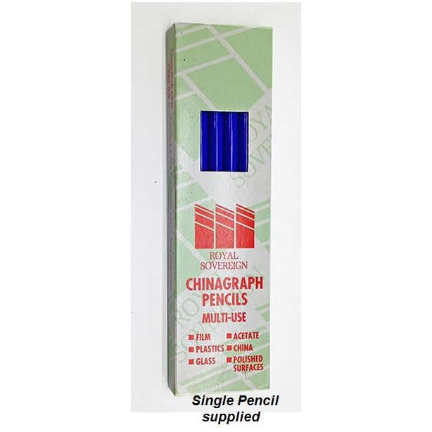 Royal Sovereign Chinagraph Pencil Blue